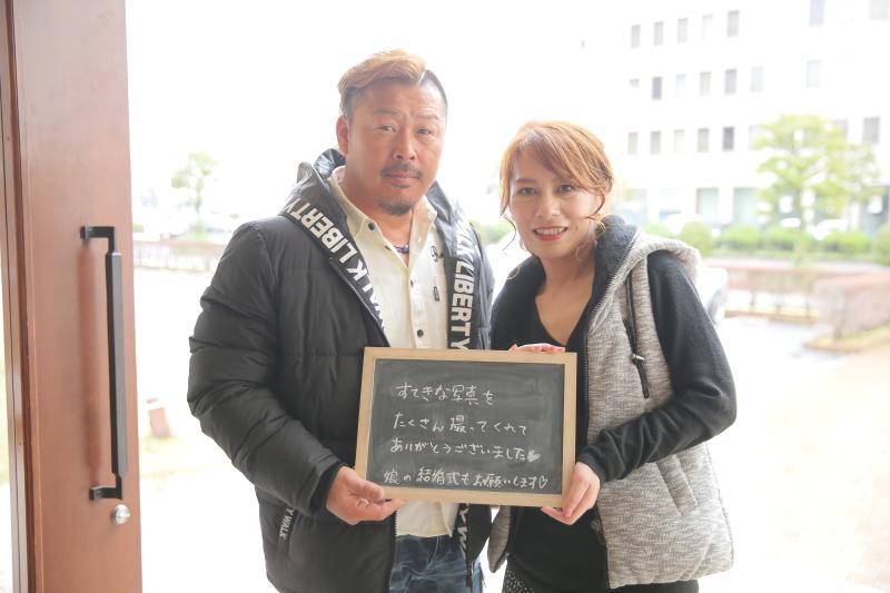 撮影後オフショット