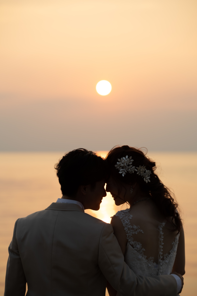 シルエットも映えます♪