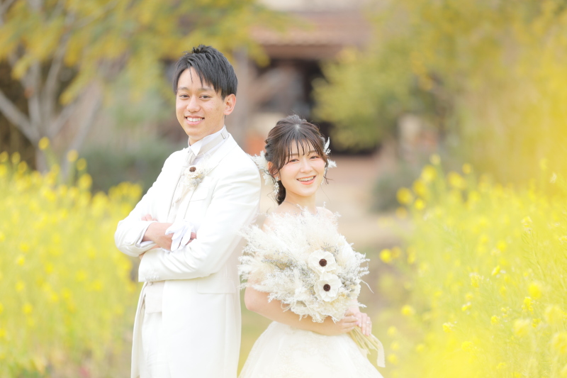 菜の花が満開でとっても綺麗でした♪