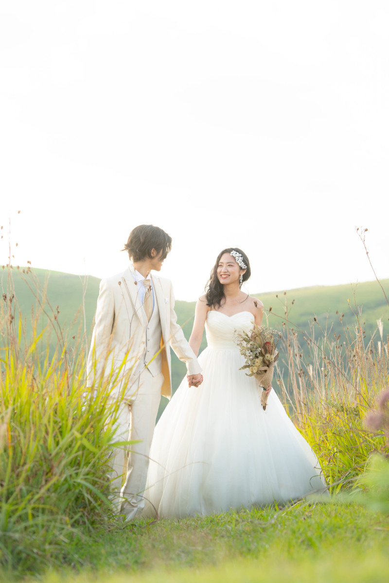 秋晴れ　-ヒゴタイ公園-