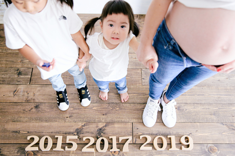 姉弟の生まれ年を並べて