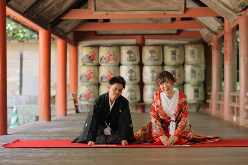 定番のポーズで♪