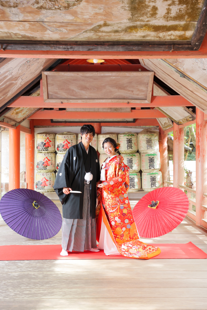 伝統的な正式立ち