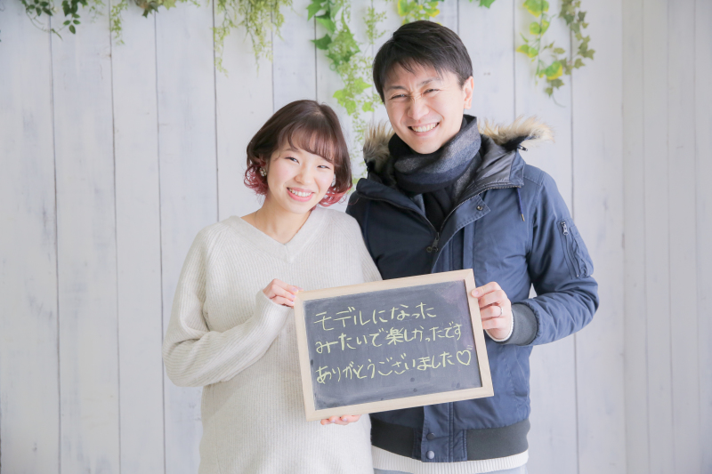 撮影後のオフショット