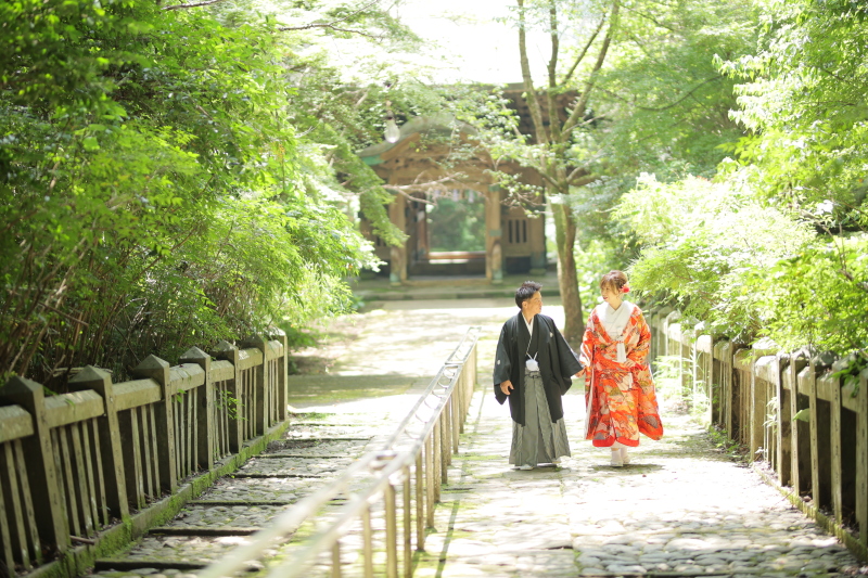 写真映えするスポットで♪