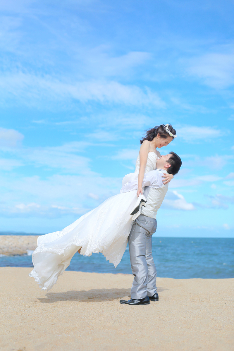 憧れの抱っこショット