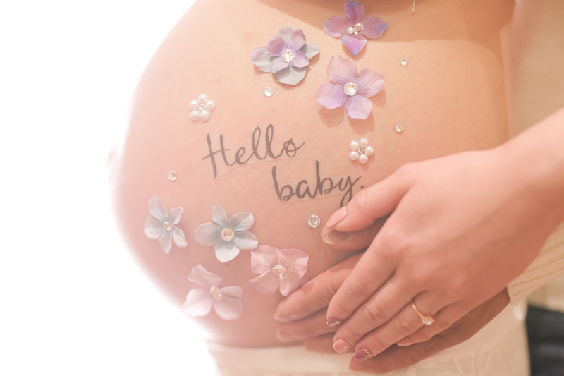 マタニティーアートシール