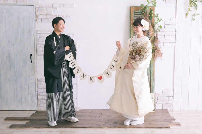 和装もナチュラルに