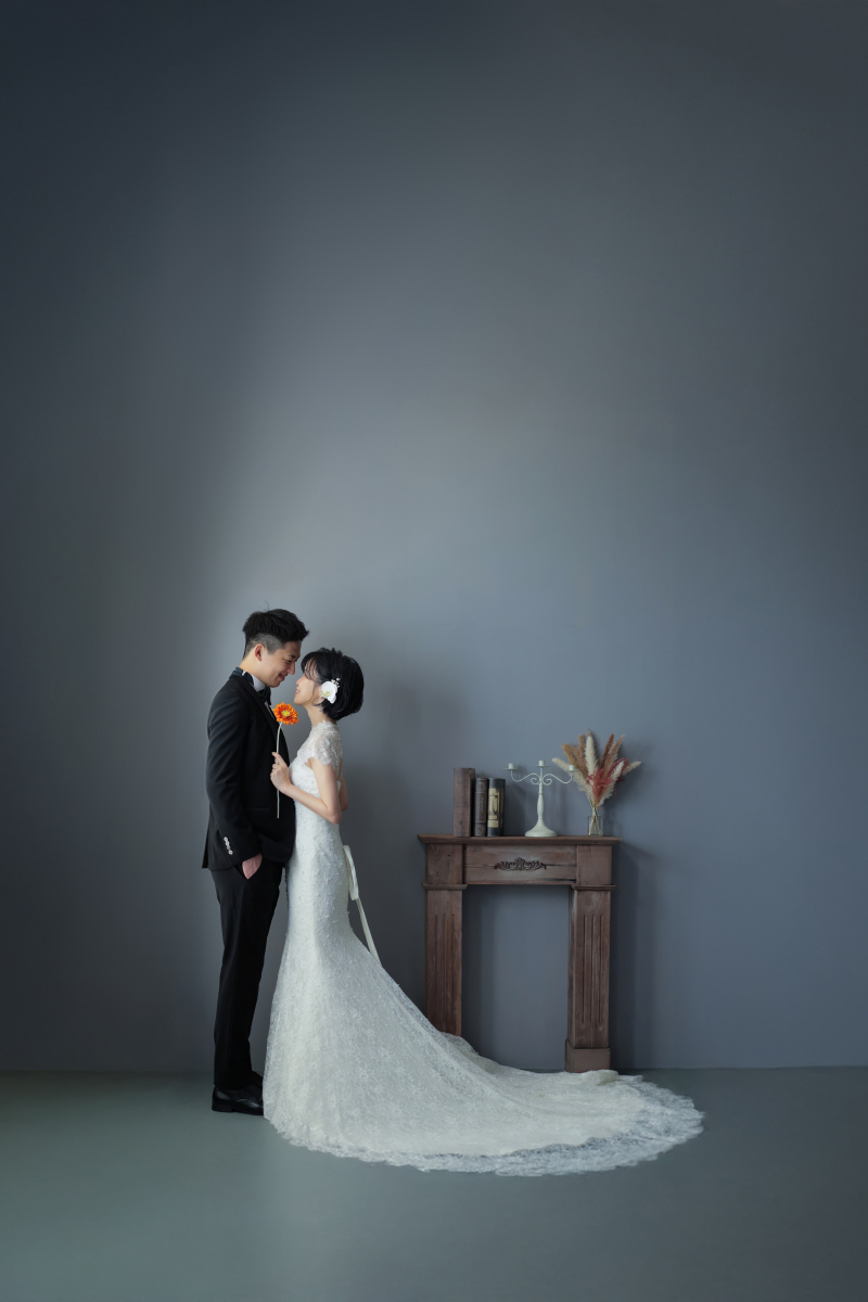 ドレスのシルエットを綺麗に