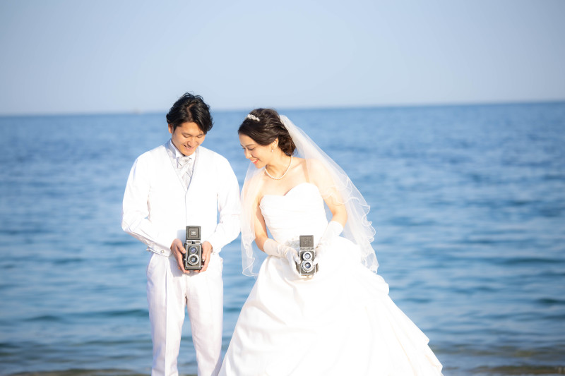 この時実は私が撮られていました！
お二人の素敵な笑顔を見ていたら私も嬉しくなっていました。