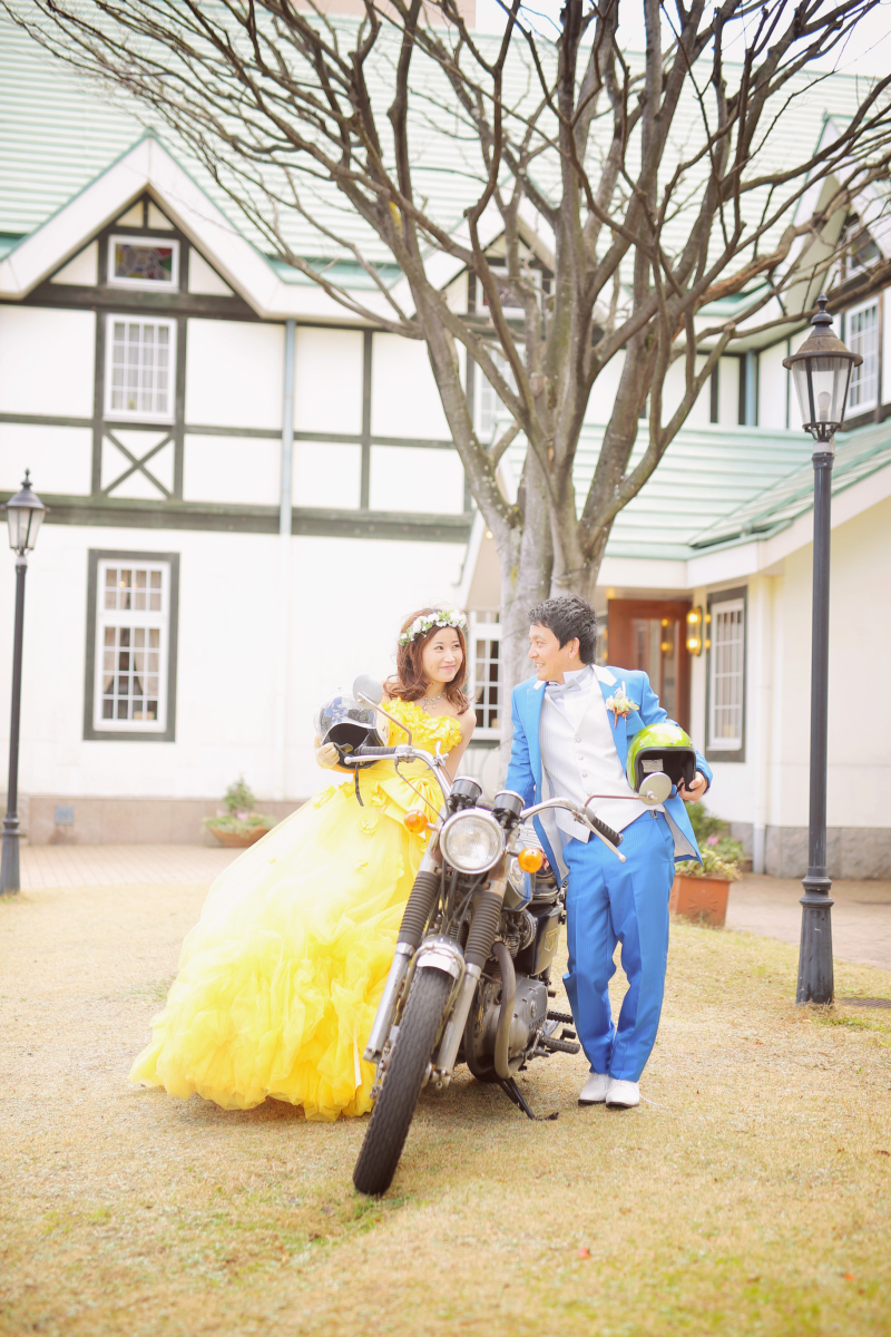 バイクツーリングが出会いのきっかけ❤️