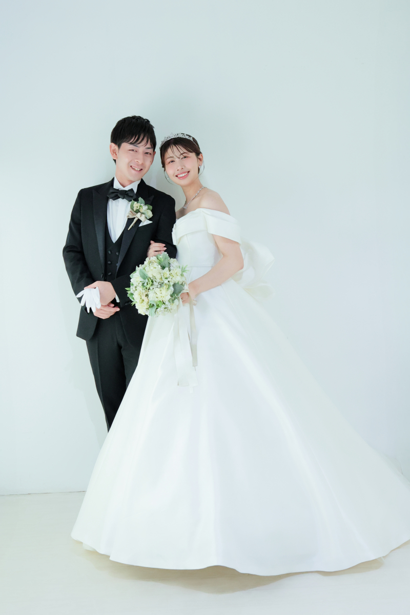 ドレス・和装トータル3着+リニューアルSTUDIO撮影【全データプラン】