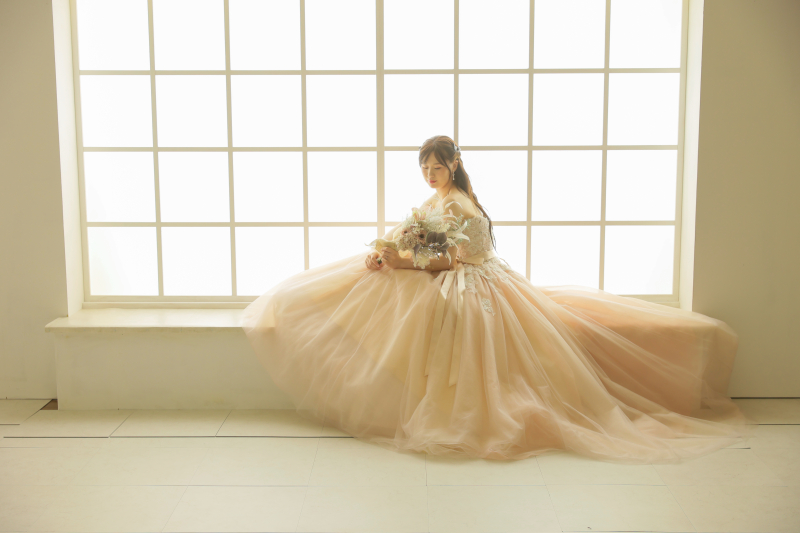 ドレス1着+リニューアルSTUDIO撮影&チャペル・ガーデン撮影【台紙プラン】