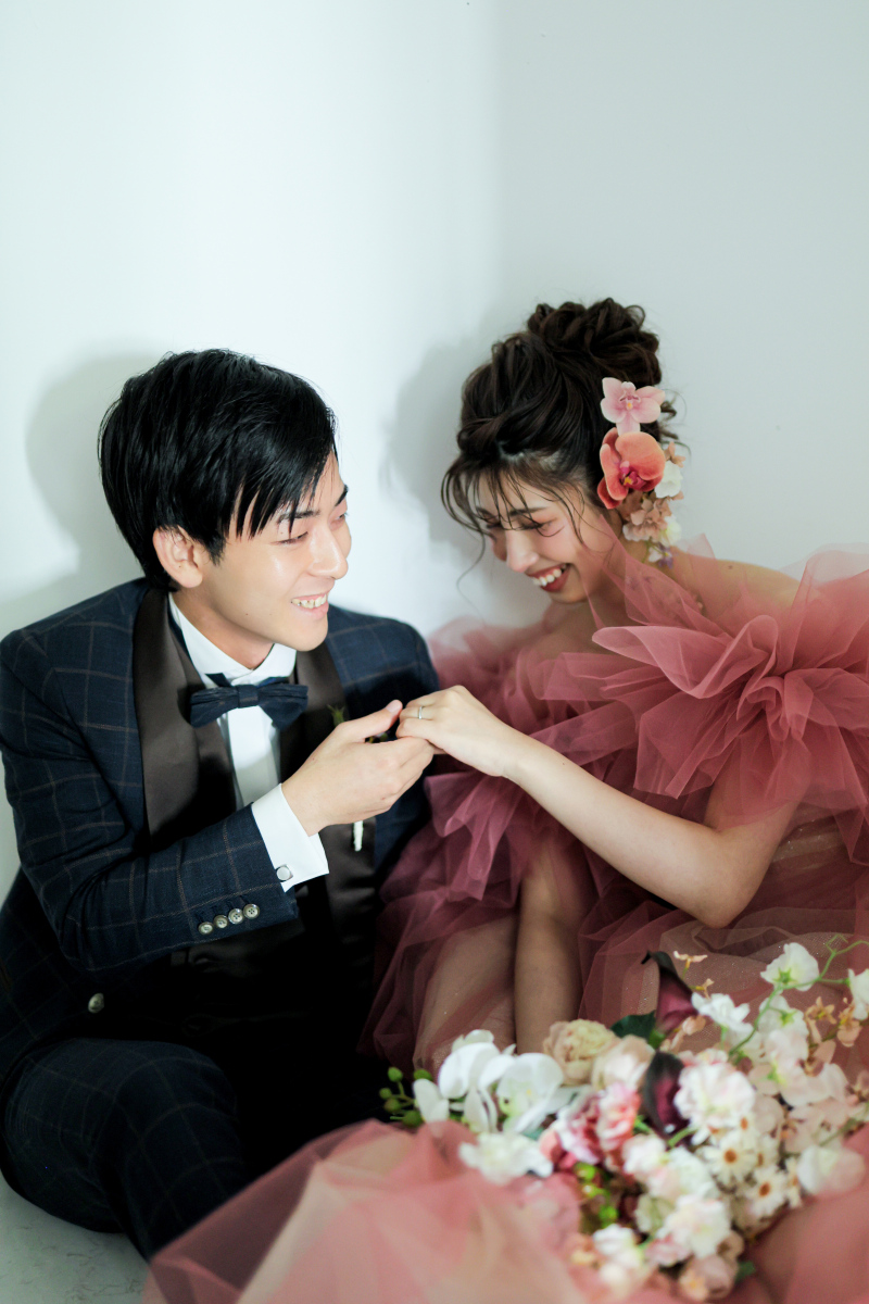 ドレス・和装トータル3着+リニューアルSTUDIO撮影【ラグジュアリーアルバムプラン】