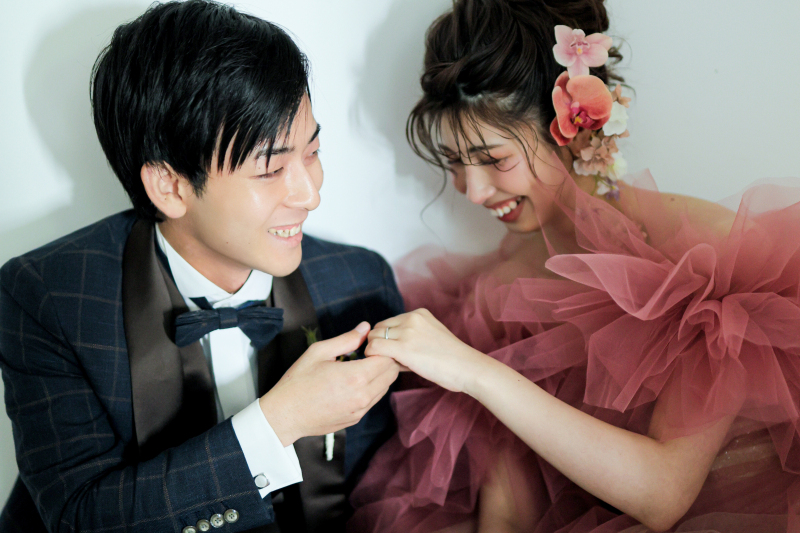 ドレス2着+リニューアルSTUDIO撮影【全データプラン】