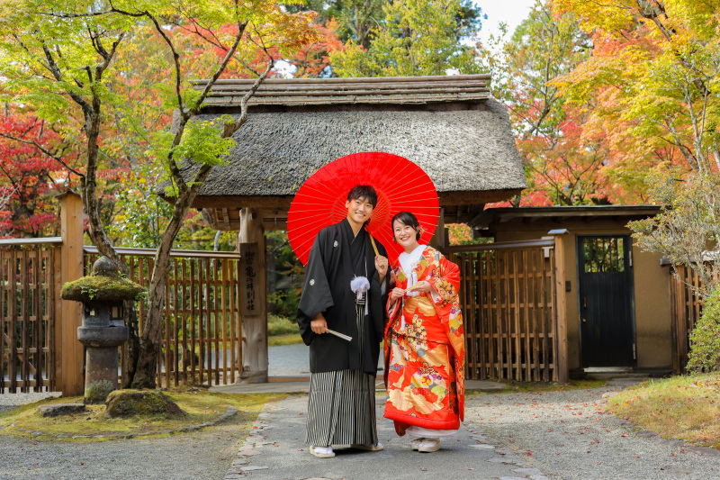 大分の秋を感じる、和装1着・紅葉湯布院ロケ【全データ】