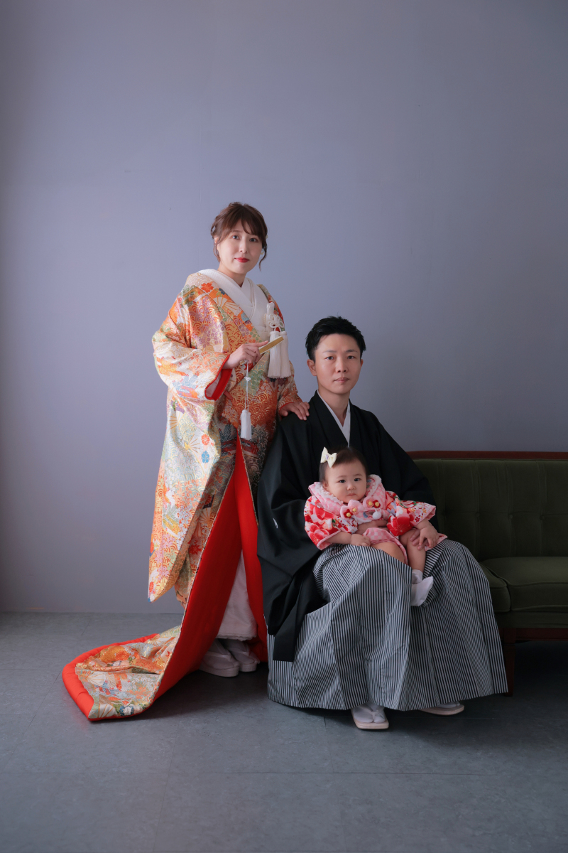 ドレス・和装トータル3着+リニューアルSTUDIO撮影【ラグジュアリーアルバムプラン】