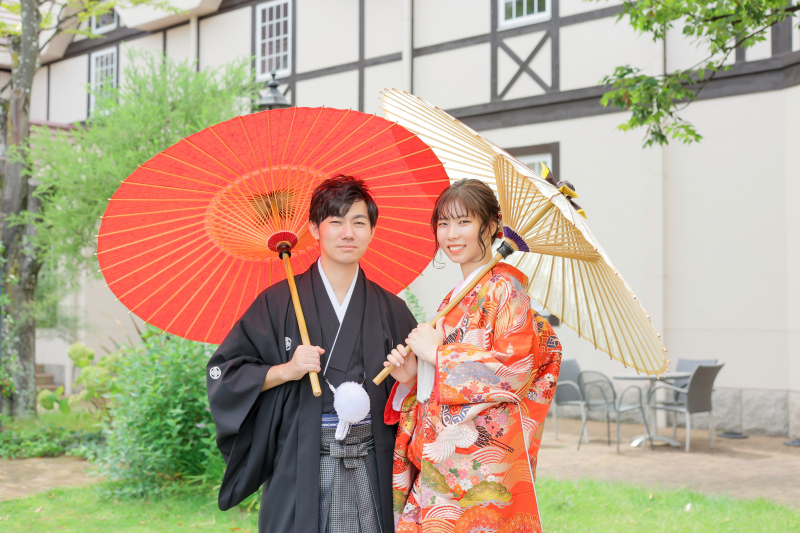 ドレス1着・和装1着+リニューアルSTUDIO撮影&チャペル・ガーデン撮影【全データプラン】