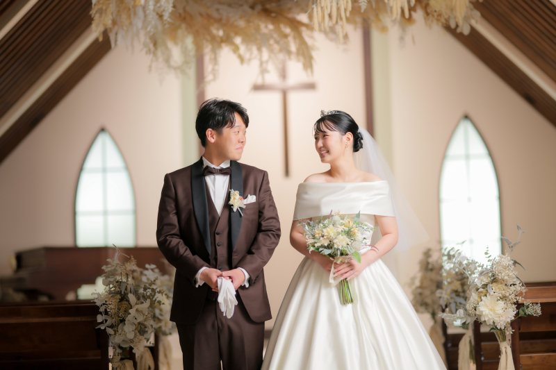 ドレス1着+リニューアルSTUDIO撮影&チャペル・ガーデン撮影【全データプラン】