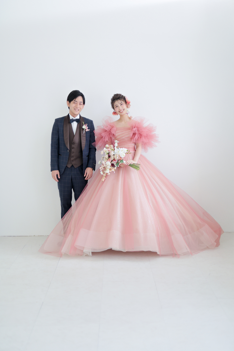 ドレス・和装トータル3着+リニューアルSTUDIO撮影【スタンダードアルバムプラン】