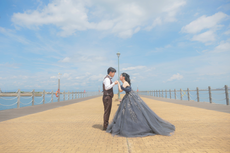 ドレス・和装トータル3着+リニューアルSTUDIO撮影&チャペル・ガーデン撮影&ロケ撮影【全データプラン】