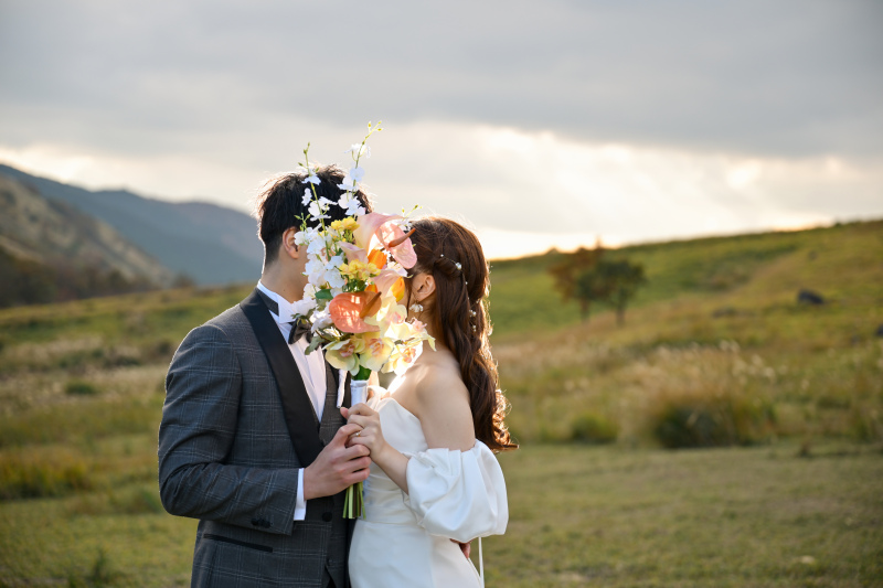 大分の秋を感じる湯布院ロケ撮影 洋装1着【全データ】※今だけ土日UP料金なし