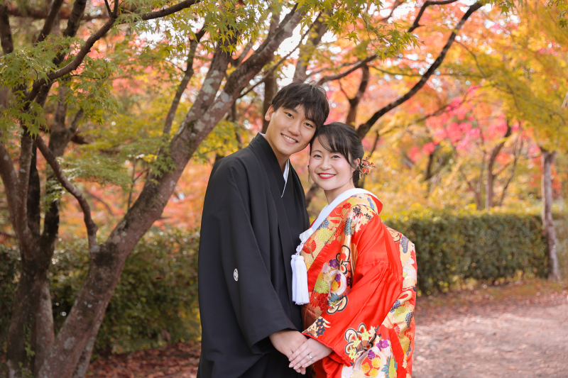 大分の秋を感じる、和装1着・紅葉湯布院ロケ【全データ】