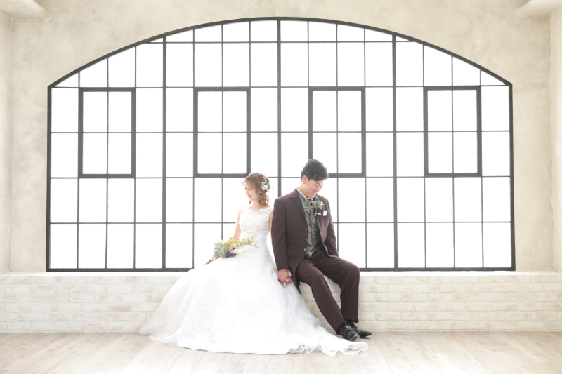 洋装×スタジオ♪