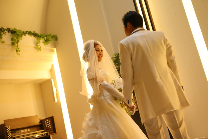 貸切チャペルで