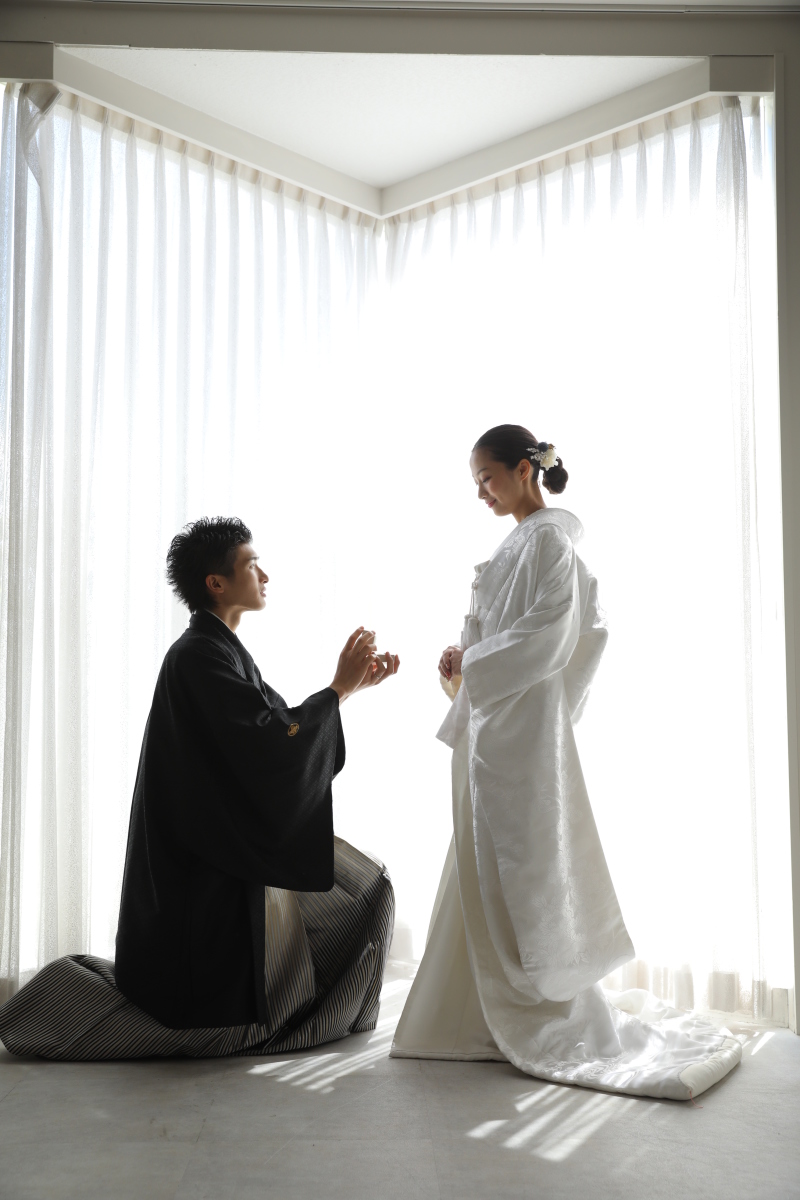 プロポーズシーンも