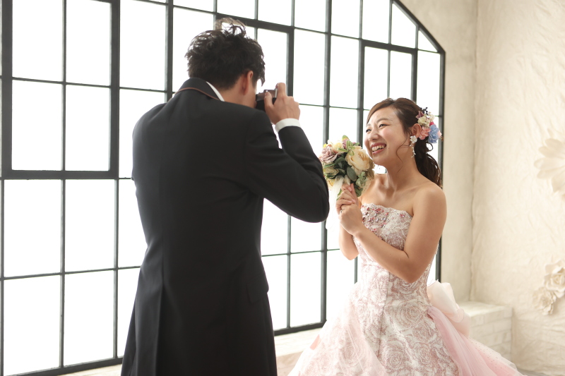 「可愛く撮ってね!」