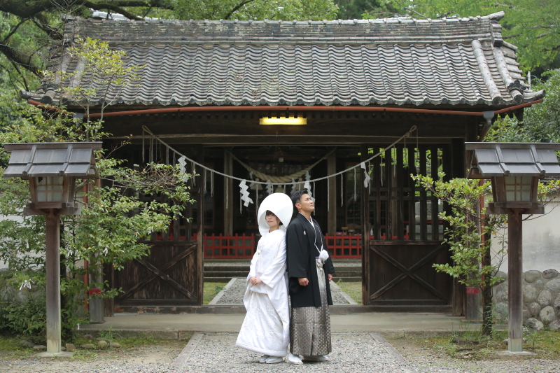 ゆかりの地での撮影