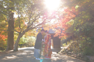 普門寺 紅葉ロケーションフォト