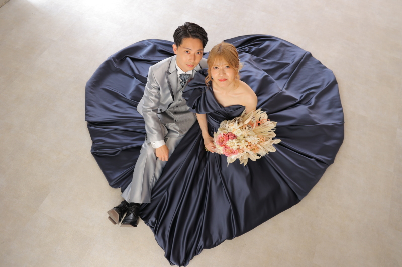 洋装　チャペル＆スタジオ撮影