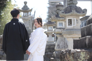 和装１着×神社ロケーション
