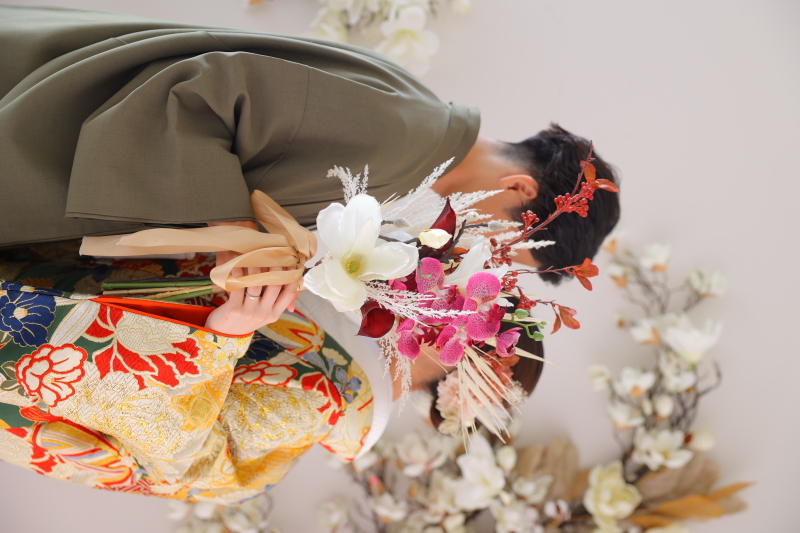 和装ブーケ