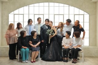 洋装 スタジオ撮影