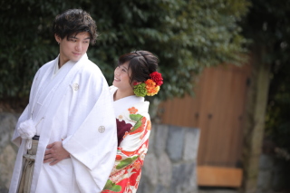 和装ロケーション×洋装スタジオプラン