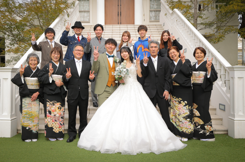 洋装＆和装　チャペル＆スタジオ撮影