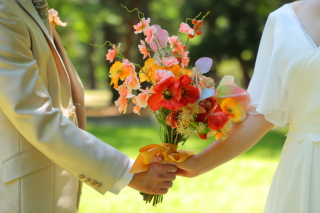 洋装 高師緑地公園ロケーション撮影