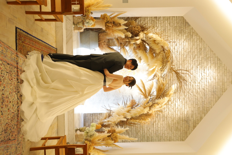 振り返りショット