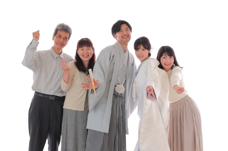 ご家族ショット