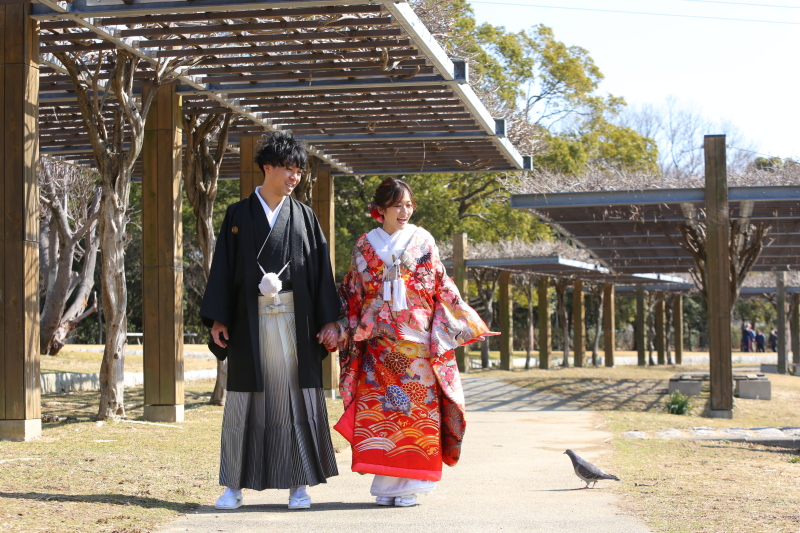 ハトさんもお祝いに♡