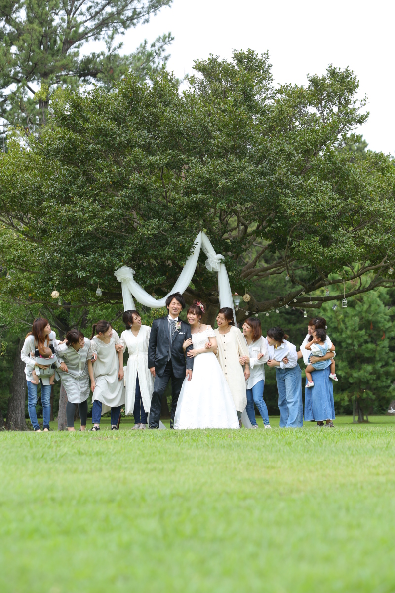 ガーデンウェディング風に♡