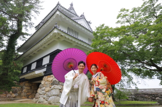 吉田城　和装ロケーション撮影