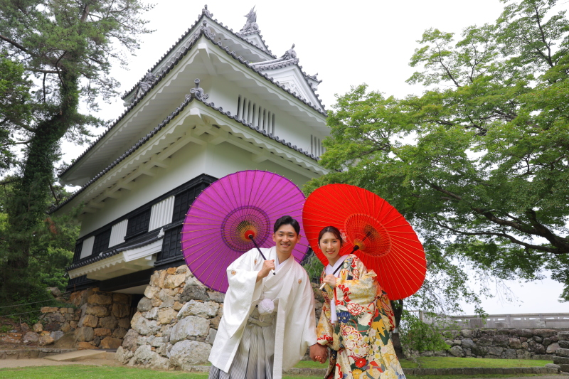 吉田城 和装ロケーション撮影