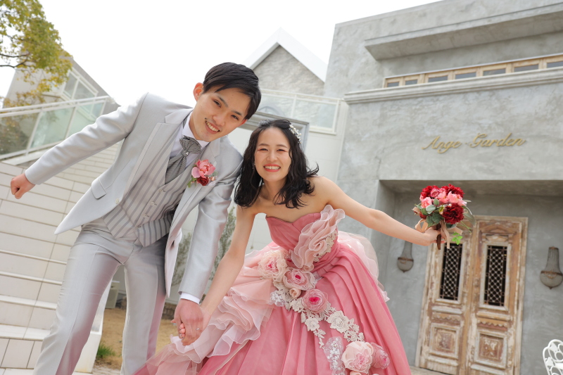 カラードレスチェンジ