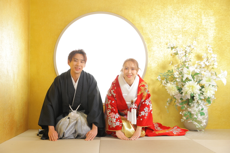 洋装&和装 スタジオ撮影