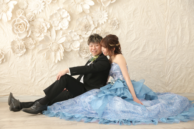 ぴったりくっついて