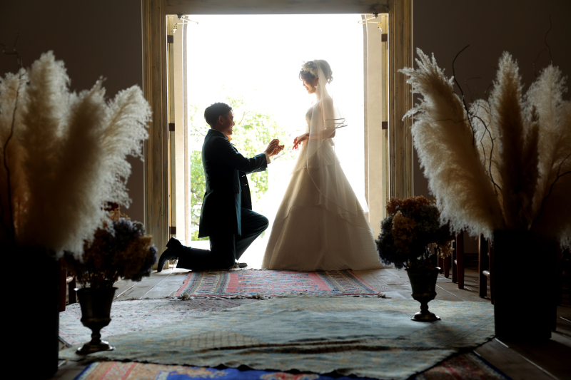 プロポーズシーン